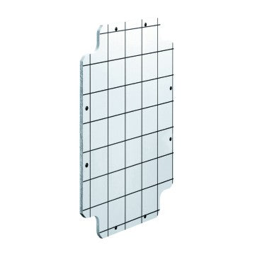 Gewiss GW44625 - PIASTRA DI FONDO CON VITI DI FISSAGGIO AUTOFILETTANTI - PER CASSETTE 190X140 - IN MATERIALE ISOLANTE