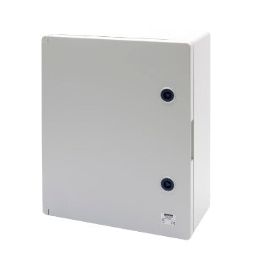 Gewiss GW44811 - QUADRO STAGNO PORTA CIECA MUNITA DI SERRATURA - GWPLAST 120 - 396X474X160 - IP55 - GRIGIO RAL 7035