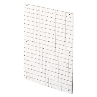 Gewiss GW46411 - PIASTRA DI FONDO FORATA - IN MATERIALE ISOLANTE - PER QUADRI 405X650