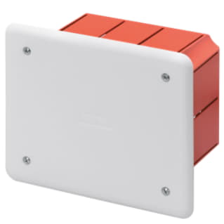 Gewiss GW48003 - CASSETTA DI DERIVAZIONE E CONNESSIONE - PER PARETI IN MURATURA - DIMENSIONI 118X96X70 - COPERCHIO BIANCO RAL9016