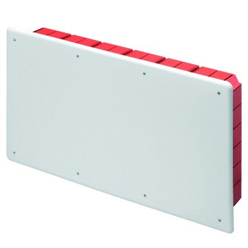 Gewiss GW48011 - CASSETTA DI DERIVAZIONE E CONNESSIONE - PER PARETI IN MURATURA - CON GUIDA DIN - DIMENSIONI 516X294X90 - COPERCHIO BIANCO RAL9016
