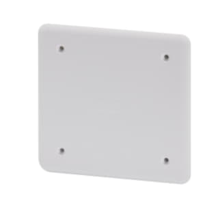 Gewiss GW48013 - COPERCHIO BASSO ANTIURTO AD ALTA RESISTENZA - PER CASSETTE PT/PT DIN E PT DIN GREEN WALL - 92X92 - IP40 - BIANCO RAL9016