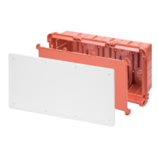 Gewiss GW48211 - CASSETTA DI DERIVAZIONE E CONNESSIONE AFFIANCABILE PER MONTANTI - DIMENSIONI 520X260X121 - COPERCHIO BASSO PIOMBABILE - BIANCO RAL9016