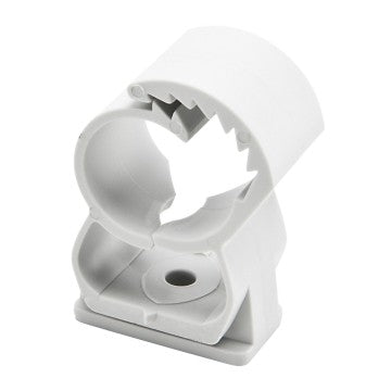 Gewiss GW50643 - SUPPORTO A COLLARE - FISSAGGIO AUTOMATICO A PRESSIONE - TUBO DIAMETRO 25/32MM - GRIGIO RAL 7035