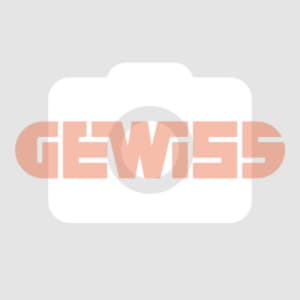 Gewiss GW52209 - SUPPORTO ANTIURTO PER FISSAGGIO FASCETTE - PER ESTERNO - SUPPORTO A VITE