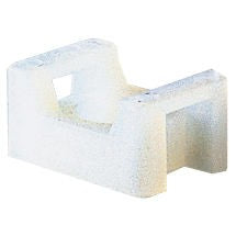 Gewiss GW52228 - SELLETTA - PER FISSAGGIO FASCETTE FINO A 5MM -INCOLORE