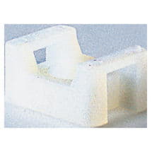 Gewiss GW52229 - SELLETTA - PER FISSAGGIO FASCETTE FINO A 9MM -INCOLORE