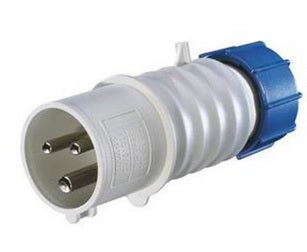 Gewiss GW61008 - SPINA MOBILE DIRITTA PROTETTA - IP44 - 3P+T 16A 380-415V 50/60HZ 6H - MONTAGGIO E CABLAGGIO RAPIDO