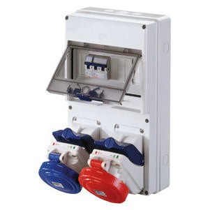 Gewiss GW66392 - COMBIBLOC ASC 2PR: 2P+T‚ 3P+T IP44
