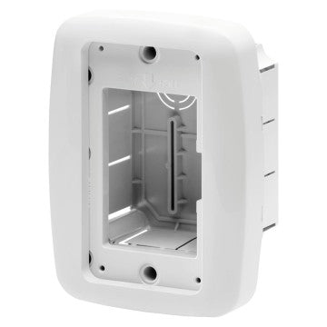 Gewiss GW66498 - CASSETTA CON CORNICE PER INCASSO DI PRESE FISSE COMPATTE PROTETTE E STAGNE - IP55