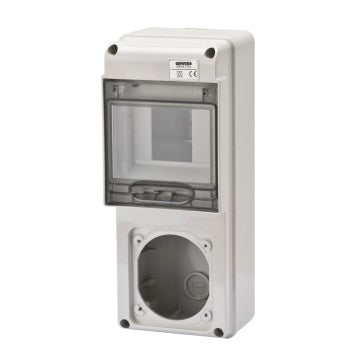 Gewiss GW68017N - Q-DIN 5 MODULI - 1 FLANGIA IEC 309 16A IP44/67 - IP65