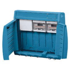 Gewiss GW68466 - Q-BOX - VUOTO - MORSETTIERA DI TERRA (2X25)+(10X10)MMQ 24 MODULI EN 50022