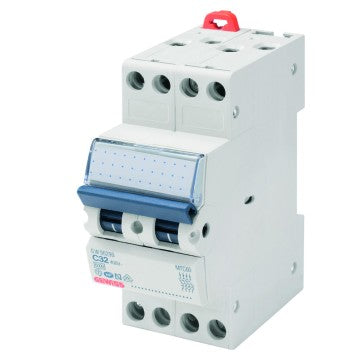 Gewiss GW90085 - INTERRUTTORE MAGNETOTERMICO COMPATTO - MTC 45 - 4P CURVA C 6A - 2 MODULI