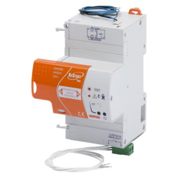 Gewiss GW90988 - RESTART RM PRO - DA ACCOPPIARE CON MDC - 4 POLI - 1P+N/2P/4P Idn=0‚1/0‚3 A 230 V - 3 MODULI EN 50022
