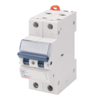 Gewiss GW92648 - INTERRUTTORE MAGNETOTERMICO - MT 100 - 2P CURVA C 20A - 2 MODULI