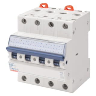 Gewiss GW92691 - INTERRUTTORE MAGNETOTERMICO - MT 100 - 4P CURVA C 40A - 4 MODULI
