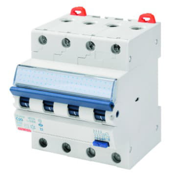 Gewiss GW94170 - INTERRUTTORE MAGNETOTERMICO DIFFERENZIALE COMPATTO - MDC 60 - 4P CURVA C 32A TIPO AC Idn=0‚03A - 4 MODULI