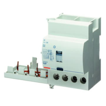 Gewiss GW94533 - BLOCCO DIFFERENZIALE COMPONIBILE PER INTERRUTTORI MT - 4P 63A TIPO A ISTANTANEO Idn=0‚3A - 3‚5 MODULI
