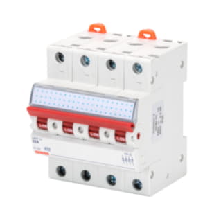 Gewiss GW96134 - INTERRUTTORE DI MANOVRA-SEZIONATORE - 4P 32A 415V - 4 MODULI