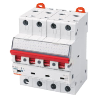 Gewiss GW96176 - INTERRUTTORE DI MANOVRA-SEZIONATORE - 4P 63A 415V - 4 MODULI