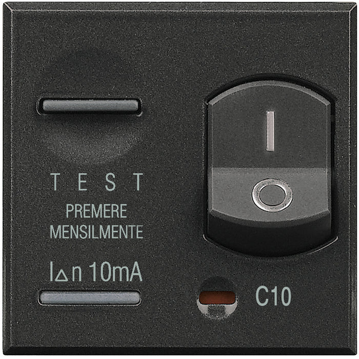 BTicino HS4305/10 - axolute - magnet differ 1P+N 10A 10mA