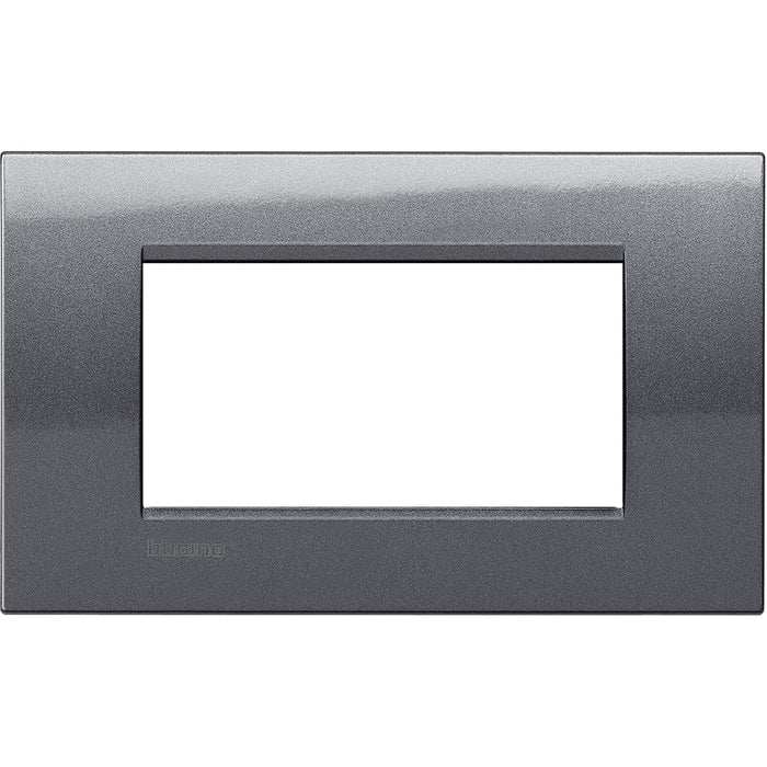 BTicino LNA4804AC - LL - placca 4P acciaio