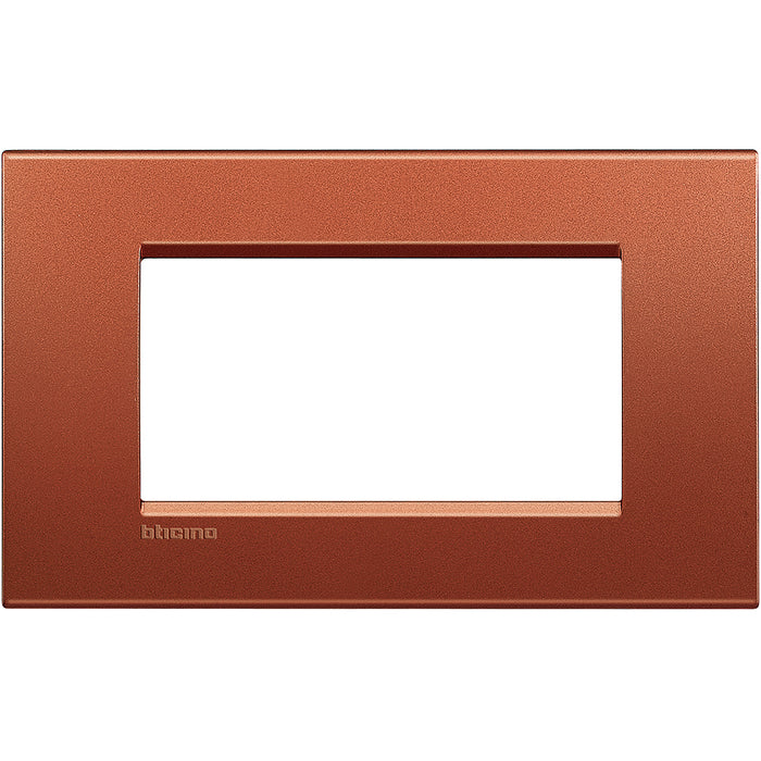 BTicino LNA4804RK - LL - placca 4P brick