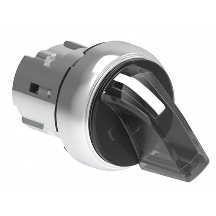 Lovato LPSSL1208 - SEL.LUM.MET.BIANCO LEVA CORTA 0-1
