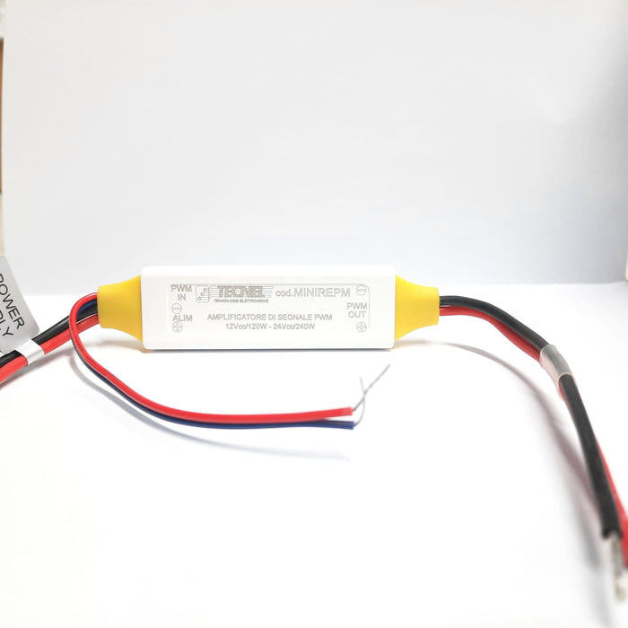 MINIREPM - Mini Amplificatore PWM per strip LED Mono 12/24VCC 120/240W
