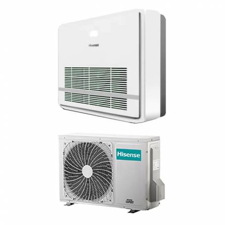 MONOCONSOLE18 - Condizionatore Climatizzatore Hisense Inverter A Console Monosplit R-32 AUW35U4RS4/AKT35UR4RK4 12000 BTU