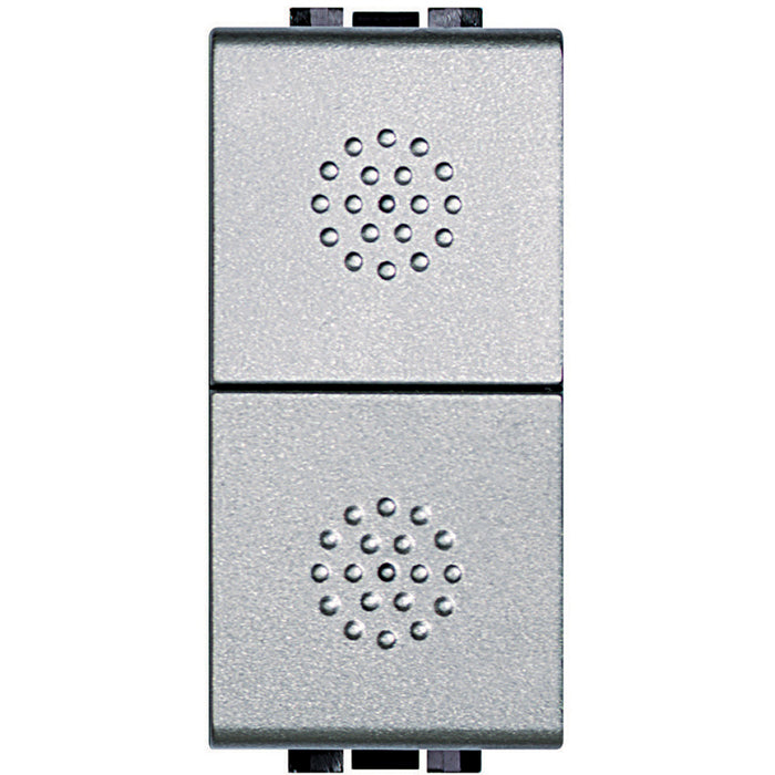 BTicino NT4036 - light tech - doppio pulsante 1P NO 16A