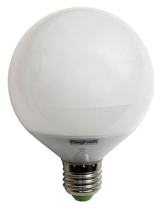 Beghelli 56867 - Lampadina globo LED 4000K 2700lm E27 24W 120x152mm