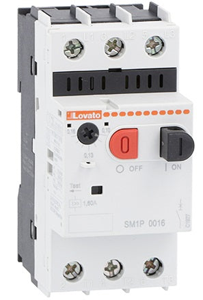 Lovato SM1P0400 - Interruttore salvamotore‚ potere di int. Icu a 400v = 100ka‚ 2‚5...4a