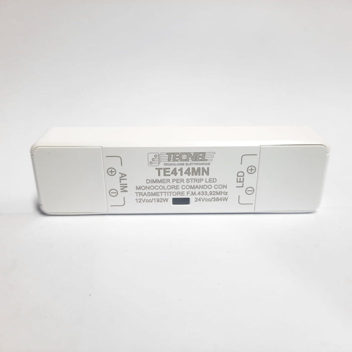 TE414MN - DIMMER RF SLEDMONOCOL+TX 12/24V 192/384W