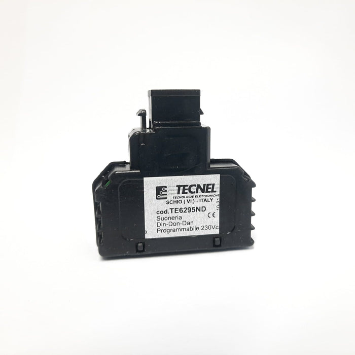 TE6295BND - SUONERIA NE DIN DON DAN 230VAC PROGRAM C/BATT RIC