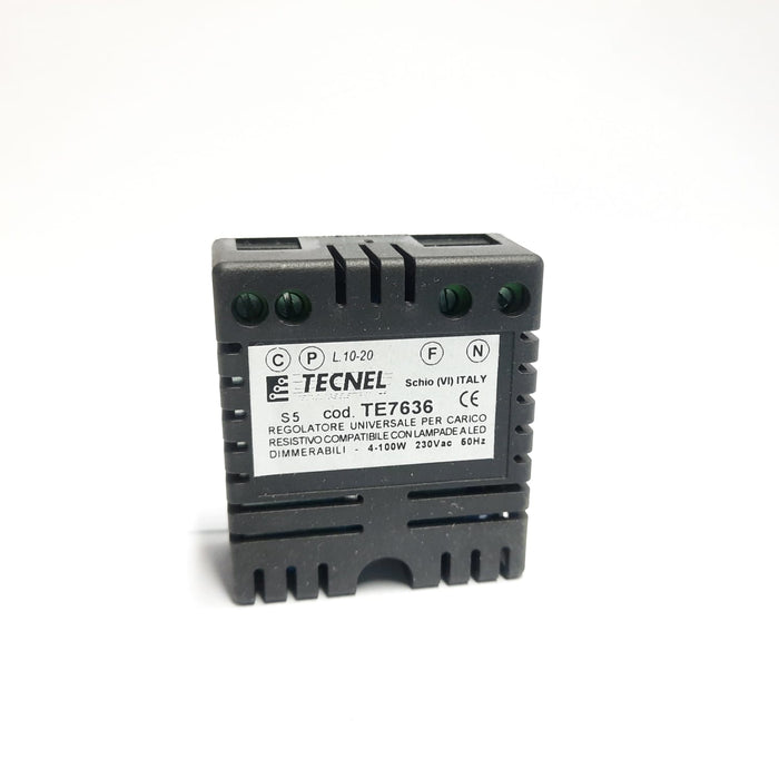 TE7636 - Dimmer Tecnel universale a Mosfet per lampade a LED dimmerabili