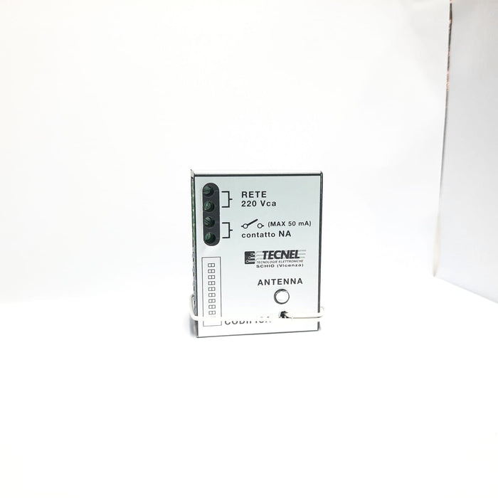 TE9970C - MINI RICEVENTE DA INCASSO 433.92MHZ 230VAC