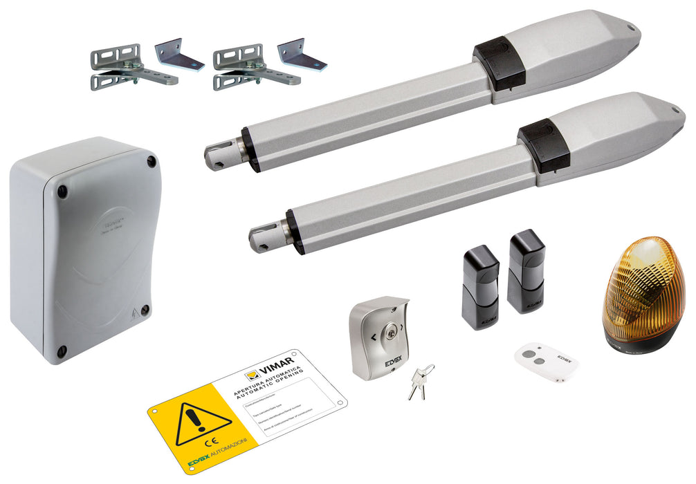 EK06 - Elvox Kit per cancello a battenti fino a 3 metri EKKO 300D lineare 24V 300kg