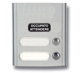 Vimar RP02 - Elvox Modulo con 2 tasti OCC-ATT grigio luce