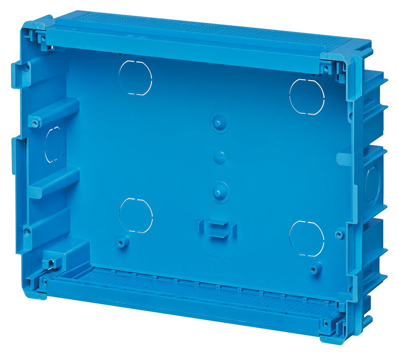 Vimar V53312 - Centralini Scatola inc. centr. estetico 12M azzurro