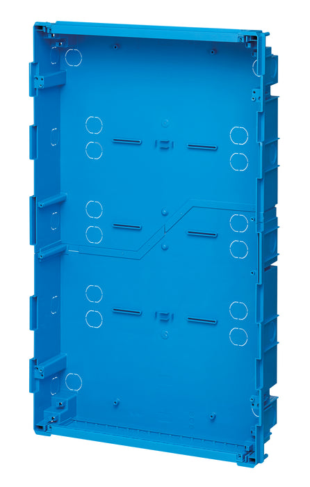 Vimar V53372 - Centralini Scatola inc. centr. estetico 72M azzurro