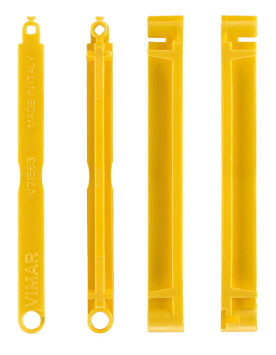 Vimar V71563 - Giunto unione scatole orizz+vert giallo