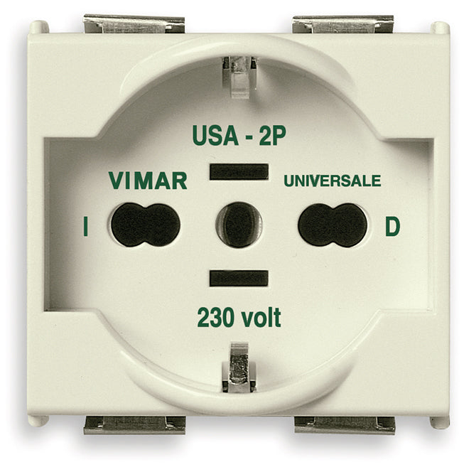 Vimar 08410 - Serie 8000 Presa 2P+T 16A universale