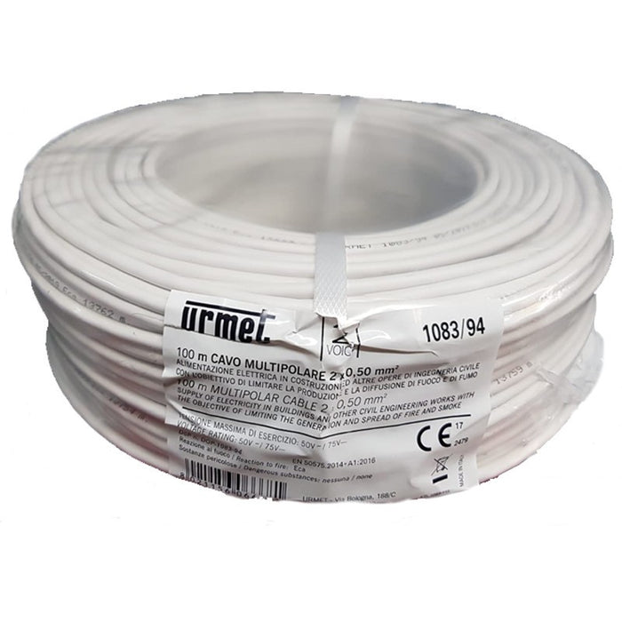 Urmet 1083/94 - CAVO 2VOICE MATASSA DA 100m