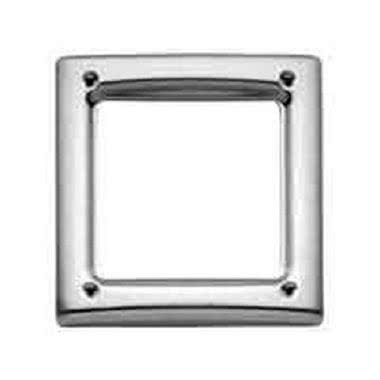 Urmet 1155/91 - CORNICE 1MOD.P/K-STEEL LUCIDA