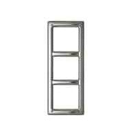 Urmet 1155/93 - CORNICE 3MOD.P/K-STEEL LUCIDA