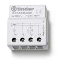 Finder 139182300000 - Rel a impulsi temporizzato 10min da incasso e silenzioso 1NO 10A
