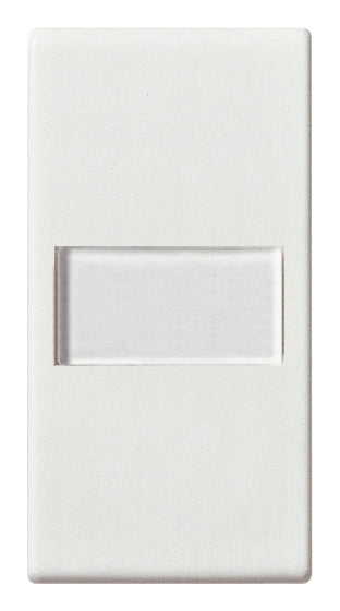 Vimar 14029 - Plana Tasto 1M +targhetta bianco