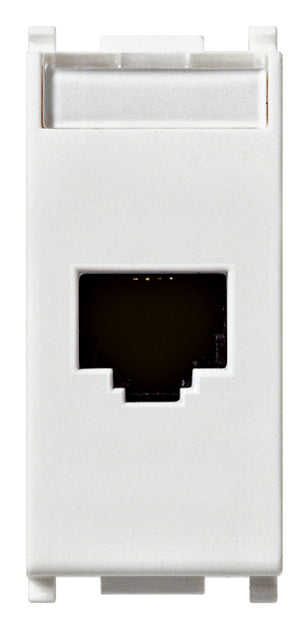 Vimar 14339.6 - Net Safe Presa RJ45 Netsafe Cat6 UTP 110 bianco