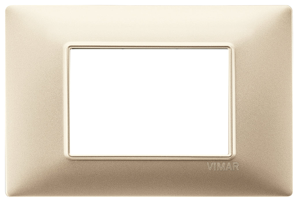 Vimar 14653.22 - Plana Placca 3M champagne opaco